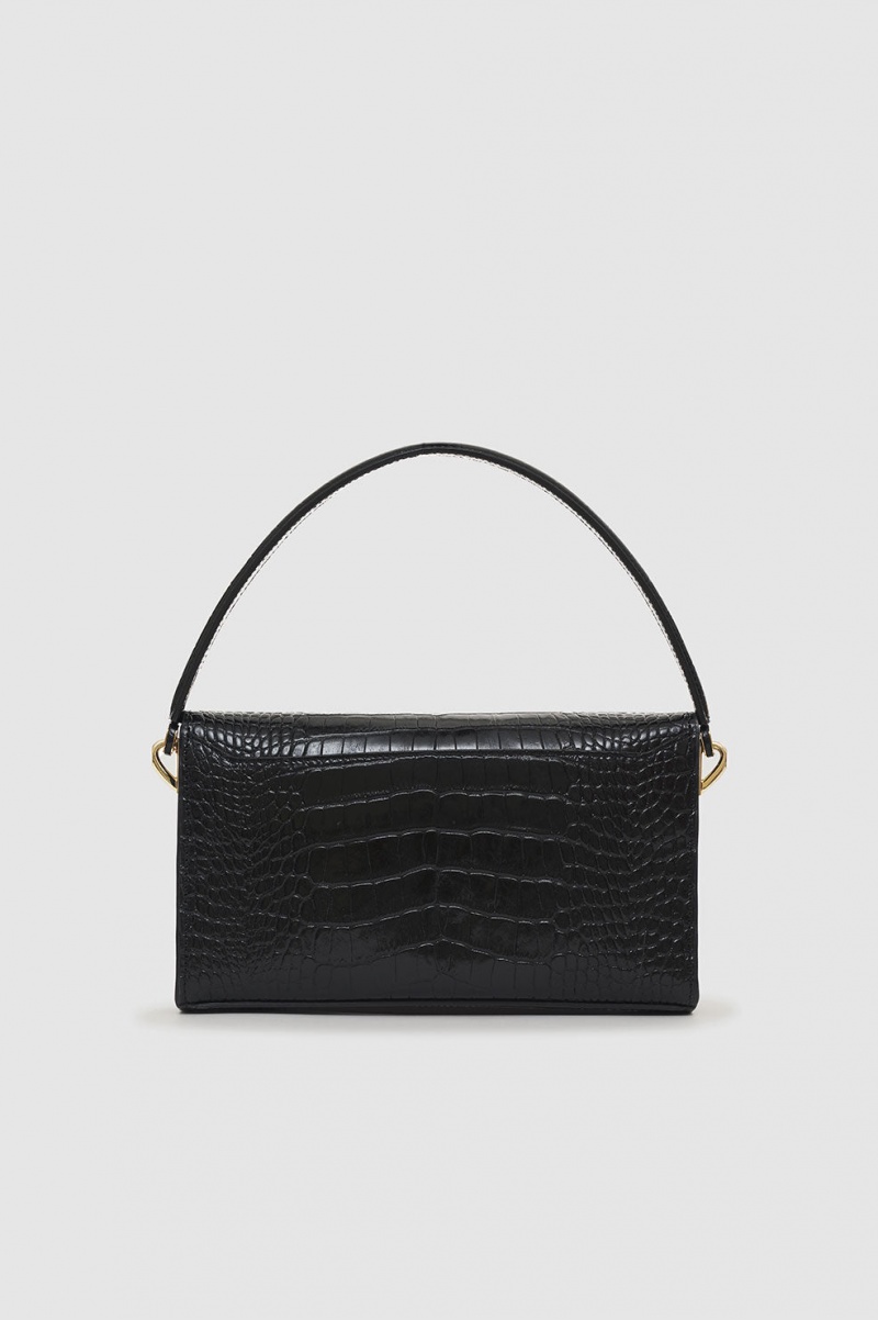 Handbags Anine Bing Colette Bag Noir Femme | LHM-0444136